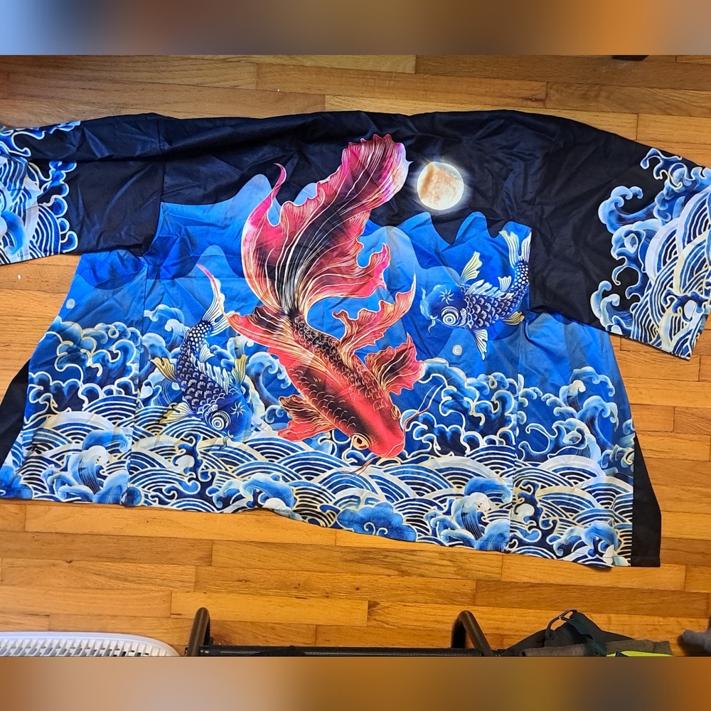 Fish Koi Light SHRUG/ CARDIGAN